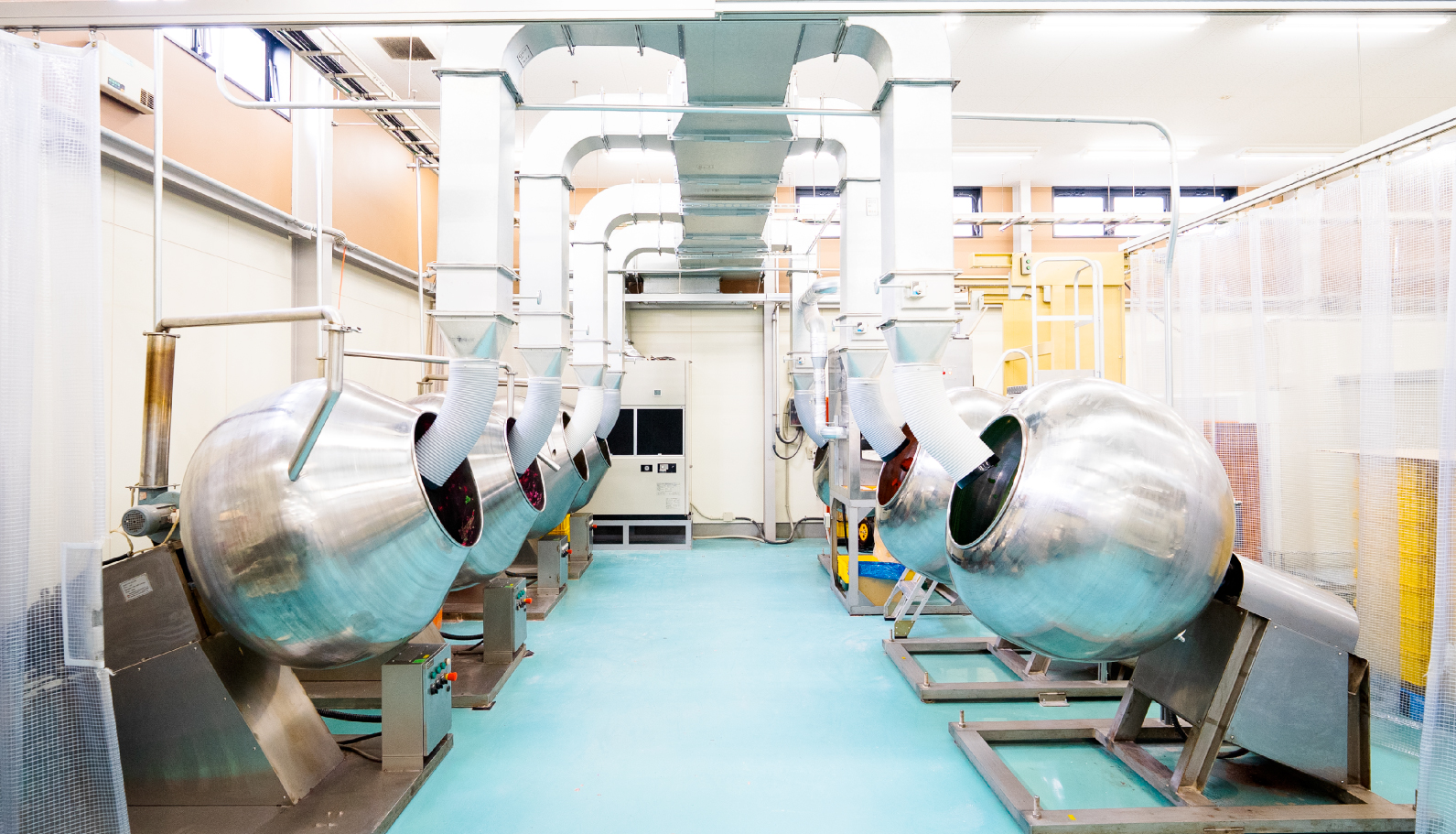 自社工場での一貫体制